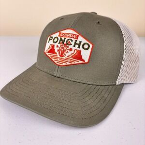 NEW Poncho Outdoors Trucker Hat Cap SnapBack Mesh Austin Texas